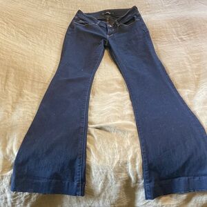 J Brand Flare Aura dark denim jeans size 27